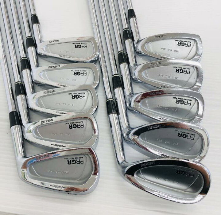 楽天市場】【完売】【中古】プロギア データ801 アイアンセット 25 