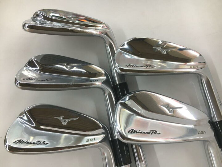楽天市場】【中古】ミズノ Mizuno Pro 221 アイアンセット S200 