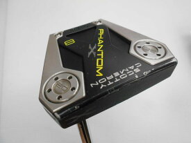 【中古】タイトリスト SC PHANTOM X 8 パター 33.0インチ オリジナルスチール Dランク 右利き用 Titleist ゴルフクラブ スコッティキャメロン ファントムエックス ゴルフドゥ ゴルフ用品 GOLF DO 中古