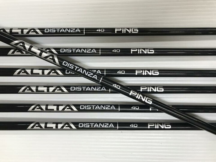 楽天市場】【中古】ピン G710 アイアンセット 21.5° 38.5インチ ALTA 
