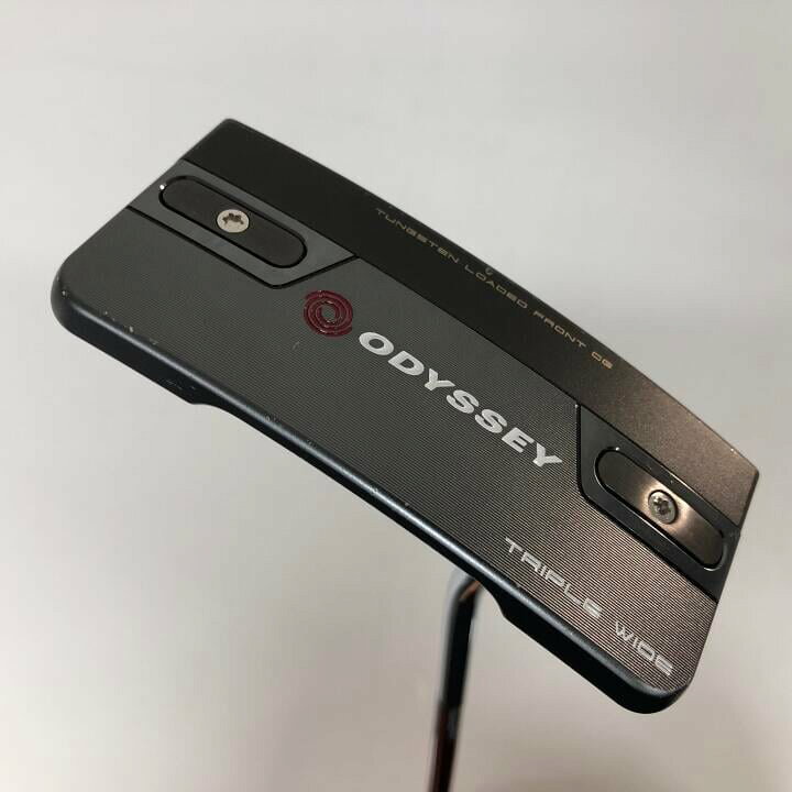 【中古】オデッセイ TRI-HOT 5K DOUBLE WIDE パター 33.0インチ ヘッドカバーあり STROKE LAB 70C RED Cランク 右利き用 ODYSSEY ゴルフクラブ ゴルフドゥ ゴルフ用品 GOLF DO 中古ゴルフクラブ