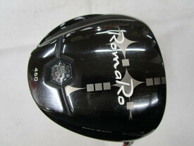 【中古】ロマロ Ray 460HX BLACK SPEED TUNE ドライバー 10° Sフレックス 45.5インチ ◆リシャフト◆ツア?AD　DJ-6 リシャフト品 Dランク 右利き用 RomaRo ゴルフクラブ ゴルフドゥ ゴルフ用品 GOLF DO 中