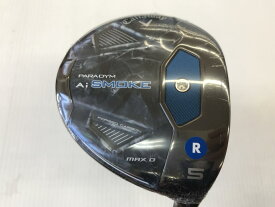 【中古】キャロウェイ PARADYM Ai SMOKE MAX D フェアウェイウッド 5W 18° Rフレックス 42.5インチ ヘッドカバーあり TENSEI 50 for Callaway(Ai SMOKE) Sランク 右利き用 Callaway ゴルフクラブ ゴルフドゥ ゴル