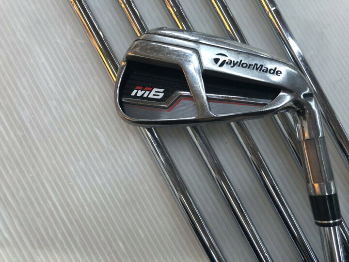 楽天市場】【完売】【中古】テーラーメイド M6 アイアンセット 21.5° S 