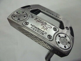 【中古】タイトリスト SC STUDIO STYLE FASTBACK 1.5 US パター 35.0インチ ヘッドカバーあり オリジナルスチール Cランク 左利き用 Titleist ゴルフクラブ スコッティキャメロン スタジオスタイル ゴル