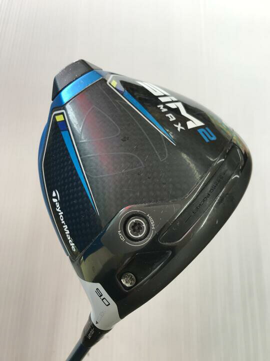 楽天市場】【中古】【訳あり】テーラーメイド SIM2 MAX ドライバー 9.0 