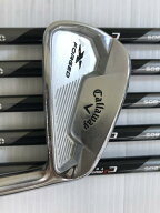 【完売】【中古】キャロウェイ X FORGED STAR 2021 アイアンセット 23° Sフレックス 38.0インチ Fujikur…