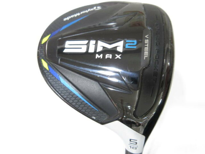 楽天市場】【中古】テーラーメイド SIM2 MAX フェアウェイウッド 5W 18 