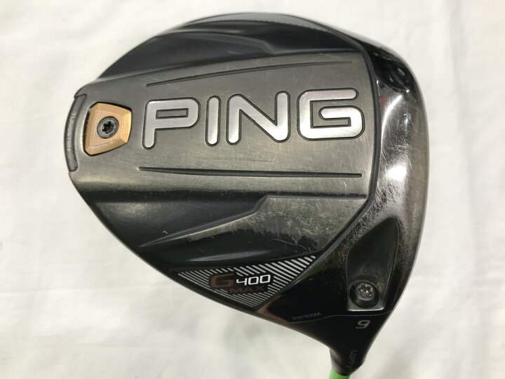 楽天市場】【中古】ピン G400 MAX ドライバー 9° Sフレックス 45.0 