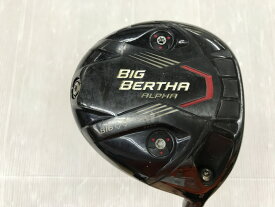 【中古】キャロウェイ BIG BERTHA ALPHA 816◆◆ ドライバー 9° Sフレックス 45.25インチ KUROKAGE XM60 Dランク 右利き用 Callaway BIG BERTHA ALPHA 816 ゴルフクラブ ゴルフドゥ ゴルフ用品 GOLF DO 中古ゴルフク