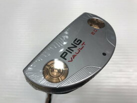 【中古】ピン VAULT 2.0 PIPER Platinum パター 34.0インチ ヘッドカバーあり オリジナルスチール(PP58グリップ) Sランク 左利き用 PING ゴルフクラブ ゴルフドゥ ゴルフ用品 GOLF DO 中古ゴルフクラ