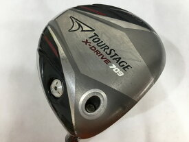 【中古】ブリヂストン ツアーステージ X-DRIVE 709 D450 ドライバー 10.5° Sフレックス 45.0インチ ヘッドカバーあり ツアーAD B13-01w Type60 Cランク 右利き用 BRIDGESTONE ゴルフクラブ ゴルフドゥ ゴル