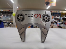 【中古】オデッセイ ホワイト ホット OG #7 パター 34.0インチ ヘッドカバーあり STROKE LAB Cランク 右利き用 ODYSSEY ゴルフクラブ ゴルフドゥ ゴルフ用品 GOLF DO 中古ゴルフクラブ