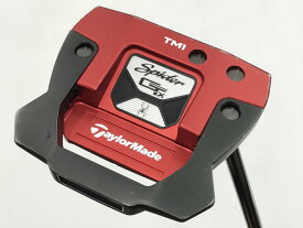 対象商品限定ポイント5倍！1月18日はゴルフドゥ！の日【中古】テーラーメイド Spider GTx RED TRUSS TM1 パター 34.0インチ ヘッドカバーあり オリジナルスチール Dランク 右利き用 Taylormade ゴルフ