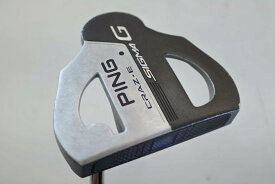 【中古】【訳あり】ピン SIGMA G CRAZ-E Platinum パター 34.0インチ オリジナルスチール Dランク 右利き用 PING ゴルフクラブ ゴルフドゥ ゴルフ用品 GOLF DO 中古ゴルフクラブ