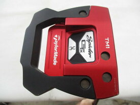 【中古】テーラーメイド Spider GTx RED TRUSS TM1 パター 33.0インチ ヘッドカバーあり オリジナルスチール Cランク 右利き用 Taylormade ゴルフクラブ ゴルフドゥ ゴルフ用品 GOLF DO 中古ゴルフクラブ