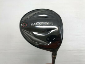 【中古】リョーマゴルフ MAXIMA F フェアウェイウッド 7W 21° SRフレックス 42.25インチ ヘッドカバーあり ツアーAD MF-3 Cランク 右利き用 RYOMA ゴルフクラブ ゴルフドゥ ゴルフ用品 GOLF DO 中古ゴル