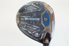 【中古】キャロウェイ PARADYM Ai SMOKE MAX フェアウェイウッド 3HL 16.5° Rフレックス 43.0インチ ヘッドカバーあり VENTUS GREEN 5 for Callaway リシャフト品 Cランク 右利き用 Callaway ゴルフクラブ ゴルフ
