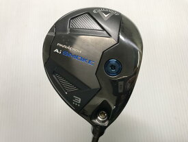 【中古】キャロウェイ PARADYM Ai SMOKE ◆◆◆ フェアウェイウッド 3W 15° Sフレックス 43.0インチ ヘッドカバーあり VENTUS BLACK 6 リシャフト品 Bランク 右利き用 Callaway ゴルフクラブ パラダイムAi