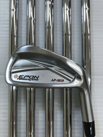 【1日限定】11月18日00:00~23:59 対象商品限定ポイント5倍！【中古】エポン AF-303 アイアンセット Rフレックス 37.75インチ Ks-7001 リシャフト品 Cランク 右利き用 EPON ゴルフクラブ ゴルフドゥ ゴル