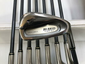 【中古】ダンロップ ハイブリッド CF1 アイアンセット Rフレックス 38.0インチ HB200 Cランク 右利き用 DUNLOP ゴルフクラブ ゴルフドゥ ゴルフ用品 GOLF DO 中古ゴルフクラブ
