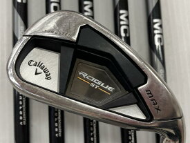 【中古】キャロウェイ ROGUE ST MAX アイアンセット Sフレックス 37.5インチ MC 80 リシャフト品 Dランク 右利き用 Callaway ゴルフクラブ ゴルフドゥ ゴルフ用品 GOLF DO 中古ゴルフクラブ