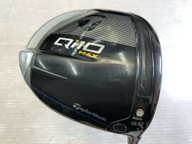 【中古】テーラーメイド Qi10 MAX ドライバー 9° Sフレックス 45.25インチ Diamana SILVER TM 55(Qi35純正シャフト) リシャフト品 Dランク 右利き用 Taylormade ゴルフクラブ ゴルフドゥ ゴルフ用品 GOLF DO