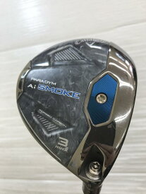 【中古】キャロウェイ PARADYM Ai SMOKE MAX フェアウェイウッド 3W 15° Sフレックス 43.0インチ TENSEI 50 for Callaway(Ai SMOKE) Cランク 右利き用 Callaway ゴルフクラブ ゴルフドゥ ゴルフ用品 GOLF DO 中古ゴ