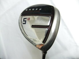 【中古】グローブライド ONOFF FAIRWAY ARMS AKA 2020 フェアウェイウッド 5W 18° Rフレックス 42.5インチ ヘッドカバーあり SMOOTH KICK MP-520F Bランク 右利き用 GLOBERIDE ゴルフクラブ ゴルフドゥ ゴルフ用