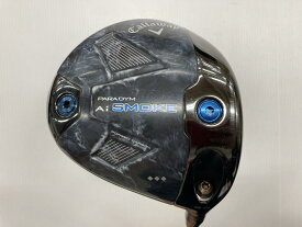 【中古】キャロウェイ PARADYM Ai SMOKE ◆◆◆ ドライバー 9° Xフレックス 44.5インチ ATTAS3 7 リシャフト品 Cランク 右利き用 Callaway PARADYM Ai SMOKE ゴルフクラブ ゴルフドゥ ゴルフ用品 GOLF DO 中古