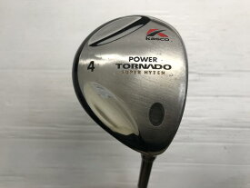【中古】【訳あり】キャスコ パワートルネード-F フェアウェイウッド 4W 17.5° Sフレックス 42.25インチ パワートルネード-U Eスペック Dランク 右利き用 Kasco ゴルフクラブ ゴルフドゥ ゴルフ用