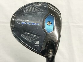【中古】キャロウェイ PARADYM Ai SMOKE MAX フェアウェイウッド 3W 15° Xフレックス 43.0インチ ヘッドカバーあり ツアーAD GC-7 リシャフト品 Cランク 右利き用 Callaway ゴルフクラブ ゴルフドゥ ゴル