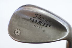 【中古】タイトリスト VOKEY SM7 JET BLACK ウェッジ 56° Xフレックス 35.0インチ KBS C-TEPER 130 リシャフト品 Dランク 右利き用 Titleist ゴルフクラブ ボーケイSM7ジェットブラック ゴルフドゥ ゴルフ用