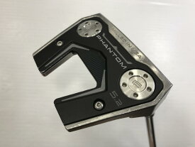 【中古】タイトリスト SC PHANTOM 5.2 2024 パター 34.0インチ ヘッドカバーあり オリジナルスチール Dランク 右利き用 Titleist ゴルフクラブ スコッティキャメロン ファントム ゴルフドゥ ゴルフ用