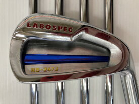 【中古】グローブライド ONOFF LABOSPEC RB-247J アイアンセット Sフレックス 37.75インチ REPULSION KICK ST-90 リシャフト品 Cランク 右利き用 GLOBERIDE ゴルフクラブ オノフ ラボスペック ゴルフドゥ ゴル