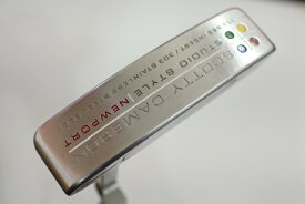 【中古】タイトリスト SC スタジオスタイル ニューポート パター 35.0インチ ヘッドカバーあり オリジナルスチール Cランク 右利き用 Titleist ゴルフクラブ ゴルフドゥ ゴルフ用品 GOLF DO 中古
