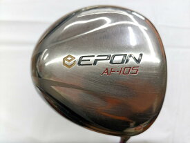 【中古】エポン AF-105 ドライバー 10.5° Sフレックス 45.25インチ ATTAS G7 6 リシャフト品 Cランク 右利き用 EPON ゴルフクラブ ゴルフドゥ ゴルフ用品 GOLF DO 中古ゴルフクラブ