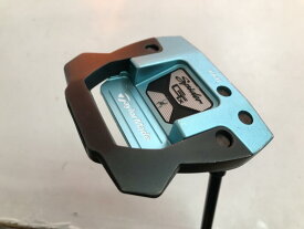 対象商品限定ポイント5倍！1月18日はゴルフドゥ！の日【中古】【訳あり】テーラーメイド Spider GTx ICE BLUE TRUSS TM1 パター 34.0インチ オリジナルスチール Dランク 右利き用 Taylormade ゴルフクラ