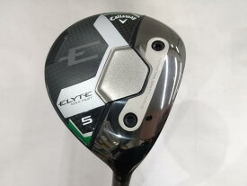 【中古】キャロウェイ ELYTE MAX FAST フェアウェイウッド 5W 19° Rフレックス 42.75インチ ヘッドカバーあり Speeder569エボ? リシャフト品 Bランク 右利き用 Callaway ゴルフクラブ エリートマックス