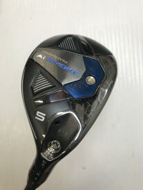 【中古】キャロウェイ PARADYM Ai SMOKE ユーティリティ 24° Sフレックス 38.75インチ ヘッドカバーあり NSプロ850GH neo Cランク 右利き用 Callaway ゴルフクラブ パラダイムAiスモーク ゴルフドゥ ゴル