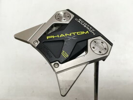 【中古】タイトリスト SC PHANTOM X 12.5 パター 33.0インチ ヘッドカバーあり オリジナルスチール Dランク 右利き用 Titleist ゴルフクラブ スコッティキャメロン ファントムエックス ゴルフドゥ
