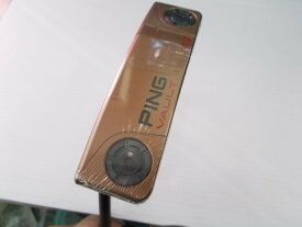 【中古】ピン VAULT 2.0 VOSS Copper パター 34.0インチ ヘッドカバーあり オリジナルカーボン Sランク 左利き用 PING ゴルフクラブ ゴルフドゥ ゴルフ用品 GOLF DO 中古ゴルフクラブ