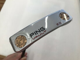 【中古】ピン VAULT 2.0 DALE ANSER Platinum パター 34.0インチ ヘッドカバーあり オリジナルカーボン Sランク 左利き用 PING ゴルフクラブ ゴルフドゥ ゴルフ用品 GOLF DO 中古ゴルフクラブ