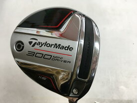 【中古】テーラーメイド 300 MINI DRIVER ドライバー 11.5° Sフレックス 43.75インチ ヘッドカバーあり TENSEI CK PROOrange 60 リシャフト品 Cランク 右利き用 Taylormade ゴルフクラブ ゴルフドゥ ゴルフ用