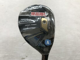 【中古】【レディースモデル】キャロウェイ PARADYM MAX FAST レディス ユーティリティ 27° Aフレックス 38.5インチ ELDIO 40 for Callaway(PARADYM) Sランク 右利き用 Callaway ゴルフクラブ パラダイムマッ