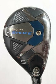 【中古】キャロウェイ PARADYM Ai SMOKE ユーティリティ 24° Sフレックス 39.25インチ ヘッドカバーあり ツアーADDI-HYBRID 95 リシャフト品 Dランク 右利き用 Callaway ゴルフクラブ パラダイムAiスモー