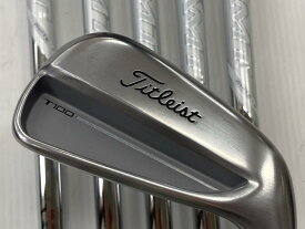 【中古】タイトリスト T100 2025 アイアンセット Sフレックス 38.25インチ AMT WHITE Aランク 右利き用 Titleist ゴルフクラブ ゴルフドゥ ゴルフ用品 GOLF DO 中古ゴルフクラブ