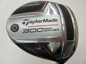【中古】テーラーメイド 300 MINI DRIVER ドライバー 11.5° SRフレックス 43.75インチ ヘッドカバーあり TENSEI SILVER TM50 MD Dランク 右利き用 Taylormade ゴルフクラブ ゴルフドゥ ゴルフ用品 GOLF DO 中古