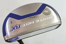 【中古】オデッセイ ホワイト ホット RX #5 パター 34.0インチ ヘッドカバーあり オリジナルスチール(SS2.0グリップ) Cランク 右利き用 ODYSSEY ゴルフクラブ ゴルフドゥ ゴルフ用品 GOLF DO 中