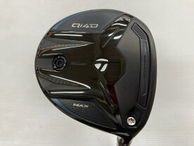【中古】テーラーメイド Qi4D MAX フェアウェイウッド 5W 18° Sフレックス 42.0インチ ヘッドカバーあり ツアーAD　GC-5 リシャフト品 Aランク 右利き用 Taylormade ゴルフクラブ Qi4Dマックス ゴルフ